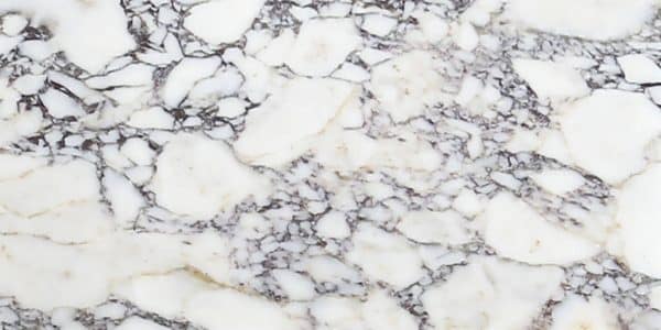 White marble with natural pattern veins